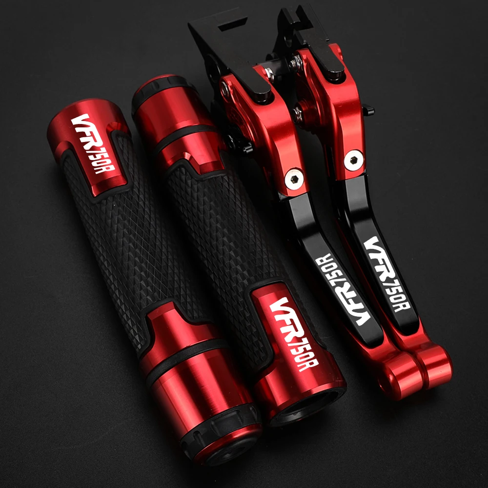 VFR750R Motorcycle Aluminum 1986-1998 1997 1996 95 Adjustable FOR HONDA VFR 750 RBrake Clutch Levers Handlebar Hand Grips Ends
VFR750R Motorcycle Aluminum 1986-1998 1997 1996 95 Adjustable FOR HONDA VFR 750 RBrake Clutch Levers Handlebar Hand Grips Ends