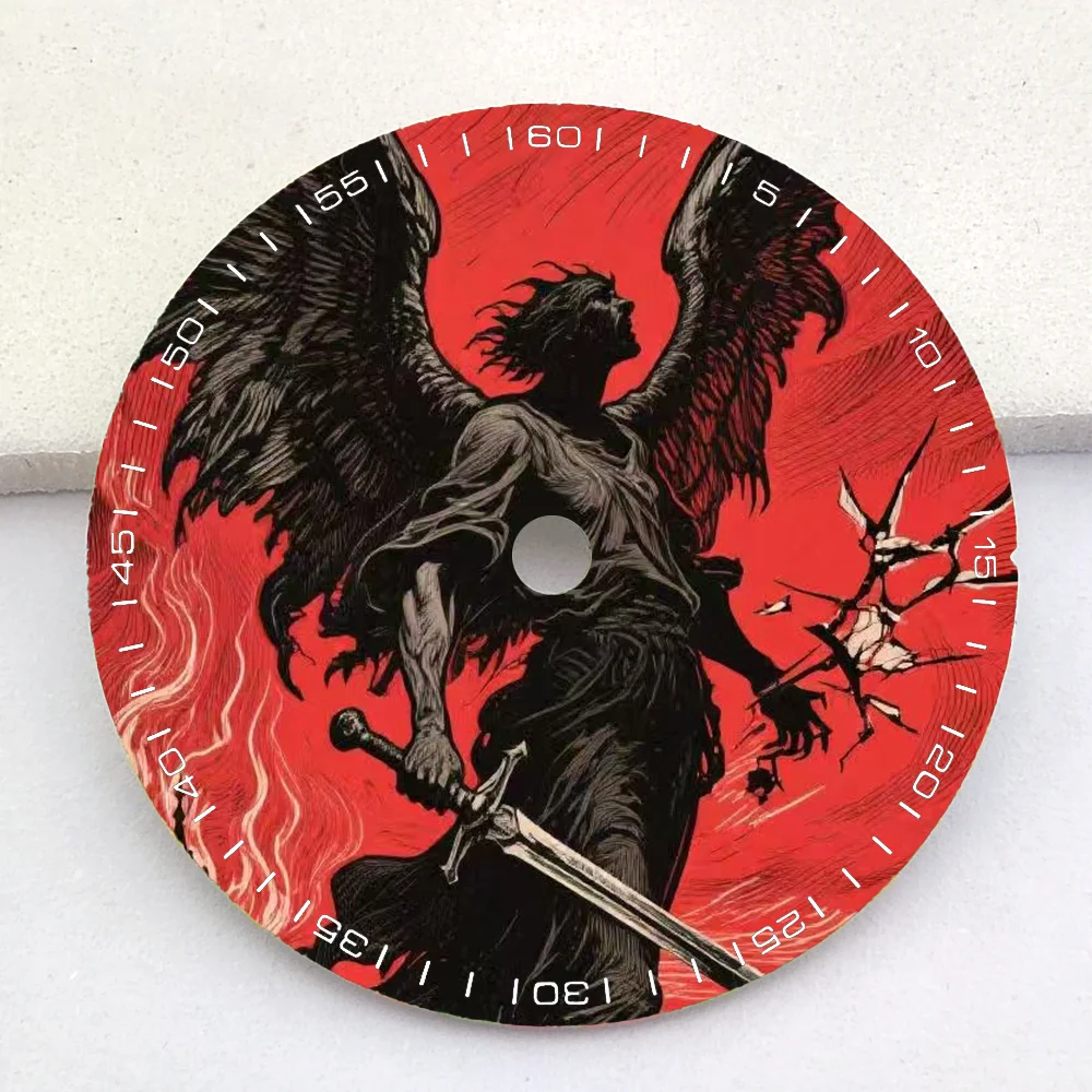 NH35 dial 28.5mm dial watch parts replacement accessories silk screen customized dial NH35 watch dial supports customized logo
NH35 dial 28.5mm dial watch parts replacement accessories silk screen customized dial NH35 watch dial supports customized logo