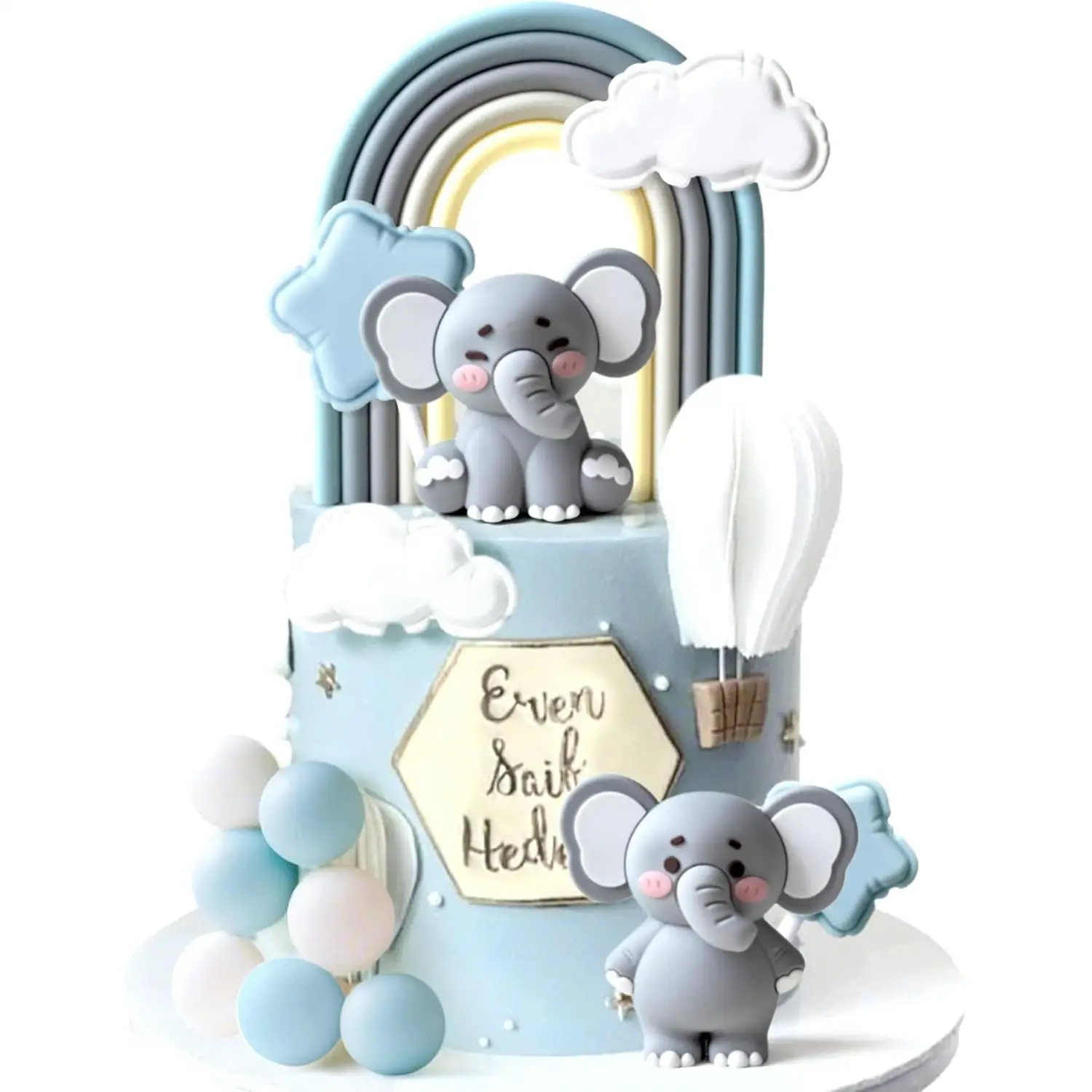 LaVenty Elephant Cake Toppers Elephant Oh Cake Topper Balls Its a Boy Cake Decorations Decoration for Boy Birthday Gender Reveal
LaVenty Elephant Cake Toppers Elephant Oh Cake Topper Balls Its a Boy Cake Decorations Decoration for Boy Birthday Gender Reveal