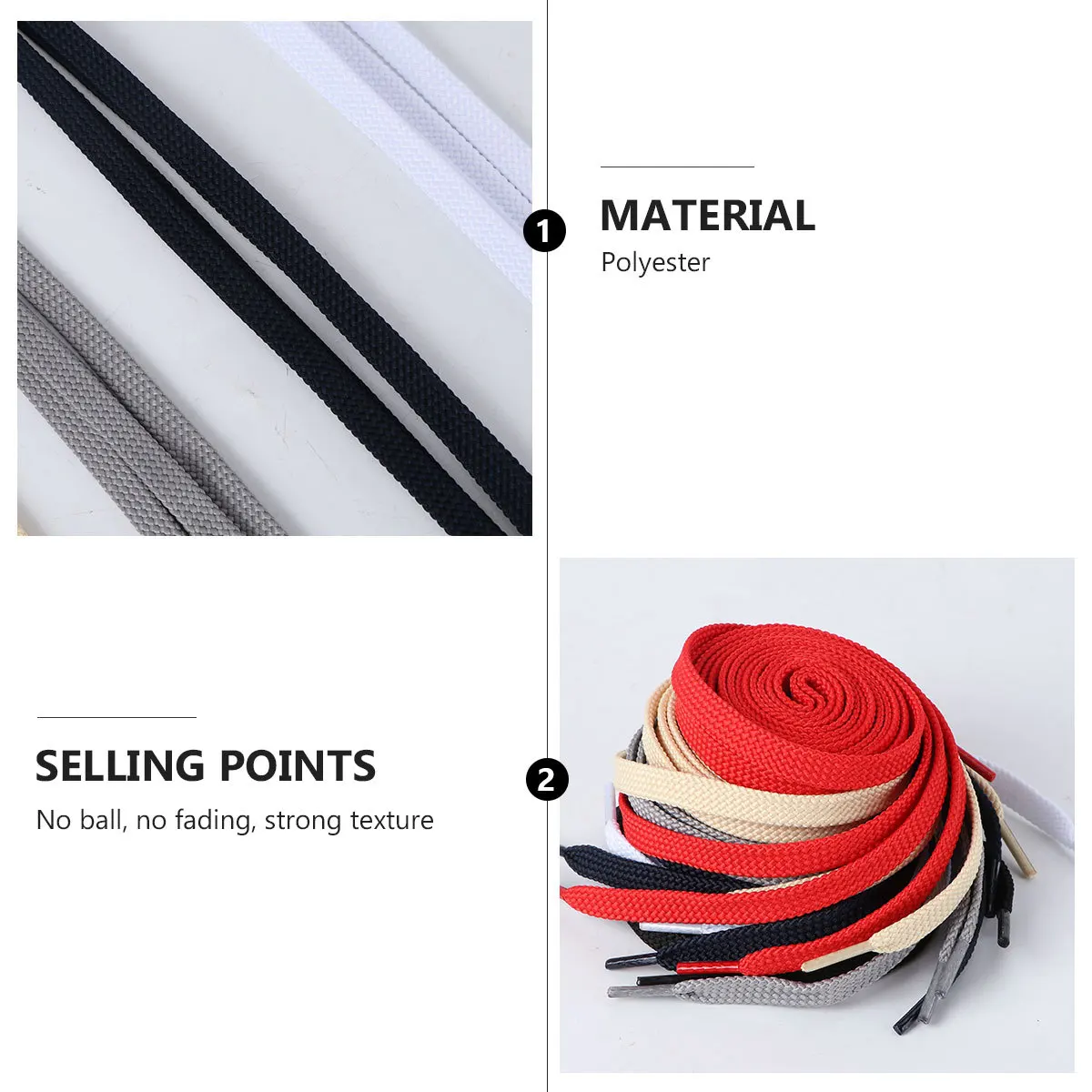 6Pairs Attractive Appearance Shoelaces Durable Use for Casual Shoes Sneakers Men Women Replacement Practical Shoelace
6Pairs Attractive Appearance Shoelaces Durable Use for Casual Shoes Sneakers Men Women Replacement Practical Shoelace