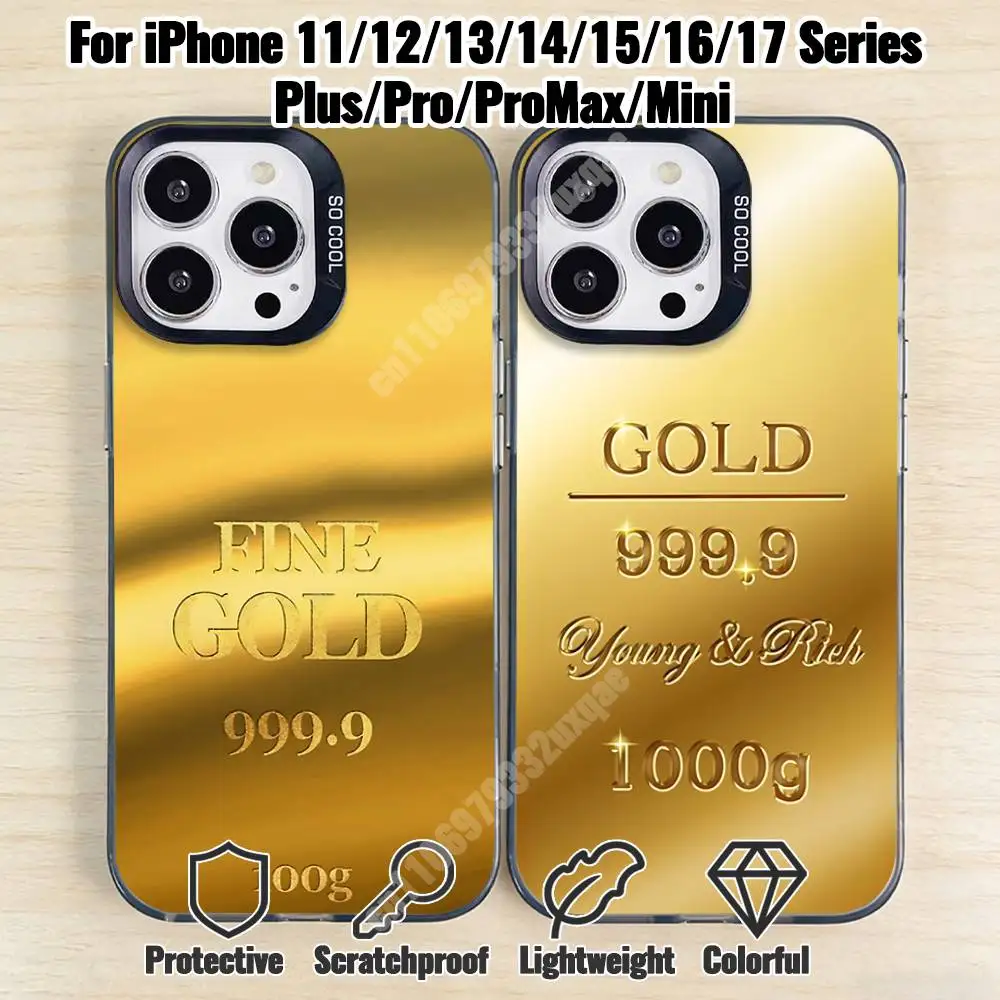 Luxury Wealth Gold Bar Phone Case for iPhone 17 16 Pro Plus 15 14 13 Max Mini 12 11 X XS Air Shield Bumper
Luxury Wealth Gold Bar Phone Case for iPhone 17 16 Pro Plus 15 14 13 Max Mini 12 11 X XS Air Shield Bumper