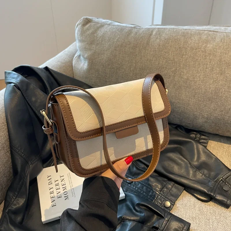 2025 Women's Fashion Must - Have. Contrasting Color Retro Small Square Bag, Large - Capacity Multi - Layer Shoulder Messenger
2025 Women's Fashion Must - Have. Contrasting Color Retro Small Square Bag, Large - Capacity Multi - Layer Shoulder Messenger