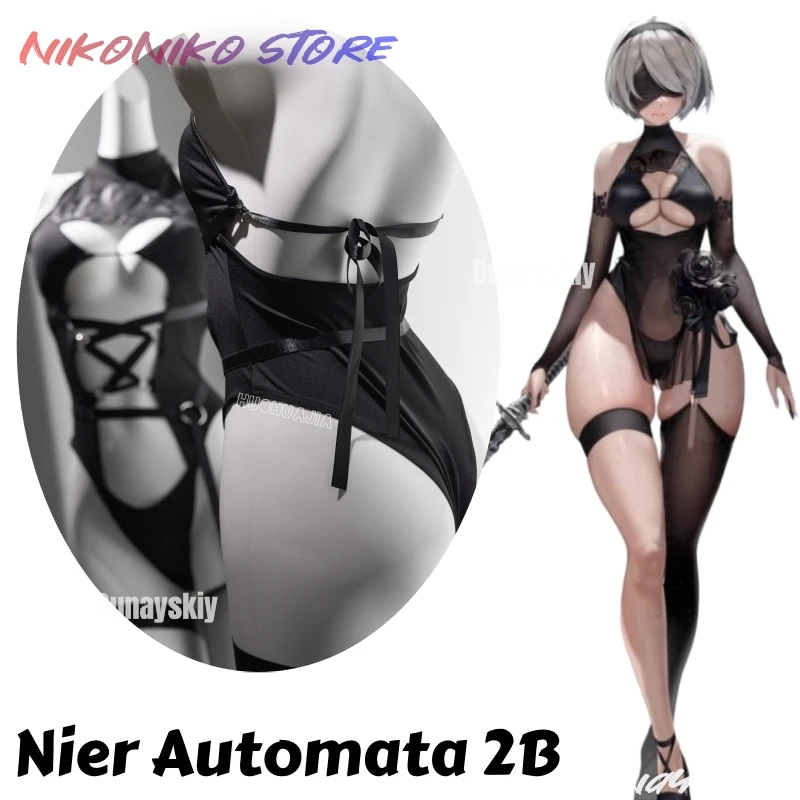 Nier Automata 2B купальник 2b платье NIKKE YoRHa 2B косплей костюм для женщин Хэллоуин Cheongsam сексуальное женское белье рождественские костюмы
Nier Automata 2B купальник 2b платье NIKKE YoRHa 2B косплей костюм для женщин Хэллоуин Cheongsam сексуальное женское белье рождественские костюмы