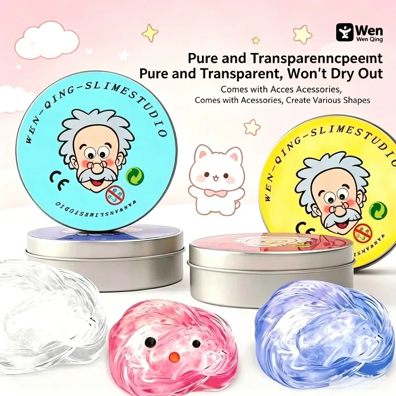 Lab Putty Crystal Clear Glass 1 Pack Crazy Stress Relief Bouncing Putty with Tin, Sensory Fidget Toy Ideal Party & Birthday Gift
Lab Putty Crystal Clear Glass 1 Pack Crazy Stress Relief Bouncing Putty with Tin, Sensory Fidget Toy Ideal Party & Birthday Gift