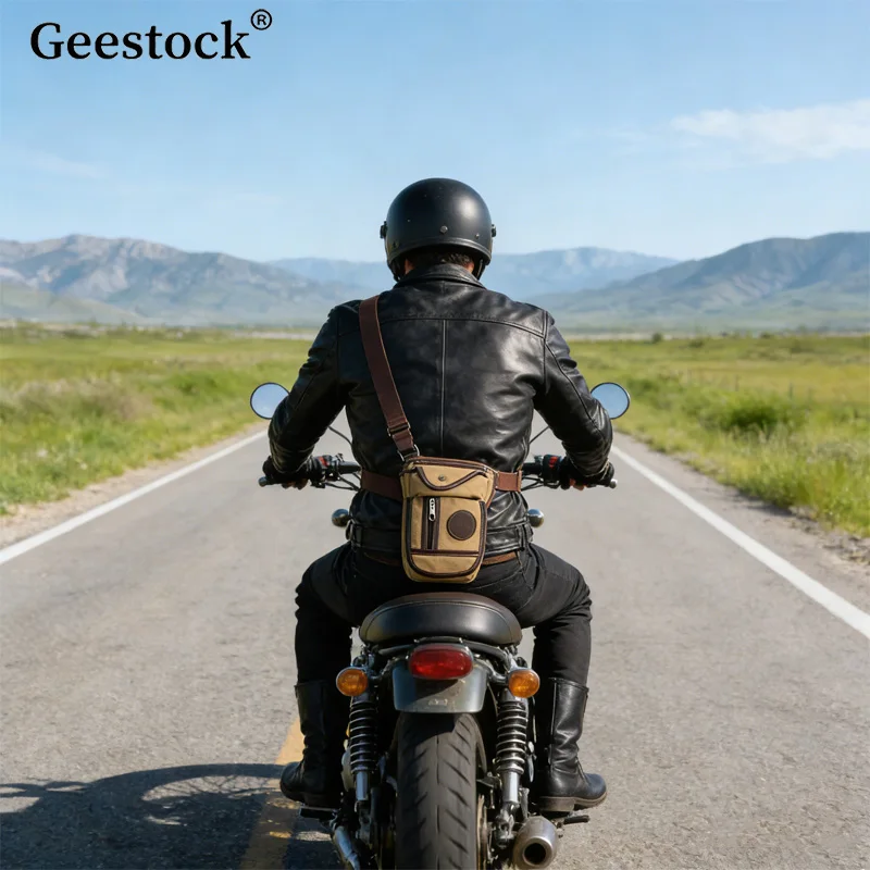 Мужская поясная сумка Geestock из канваса для мотоцикла, кемпинга, многофункциональная сумка-мессенджер, высококачественная поясная сумка-бананка для мотоциклистов
Мужская поясная сумка Geestock из канваса для мотоцикла, кемпинга, многофункциональная сумка-мессенджер, высококачественная поясная сумка-бананка для мотоциклистов