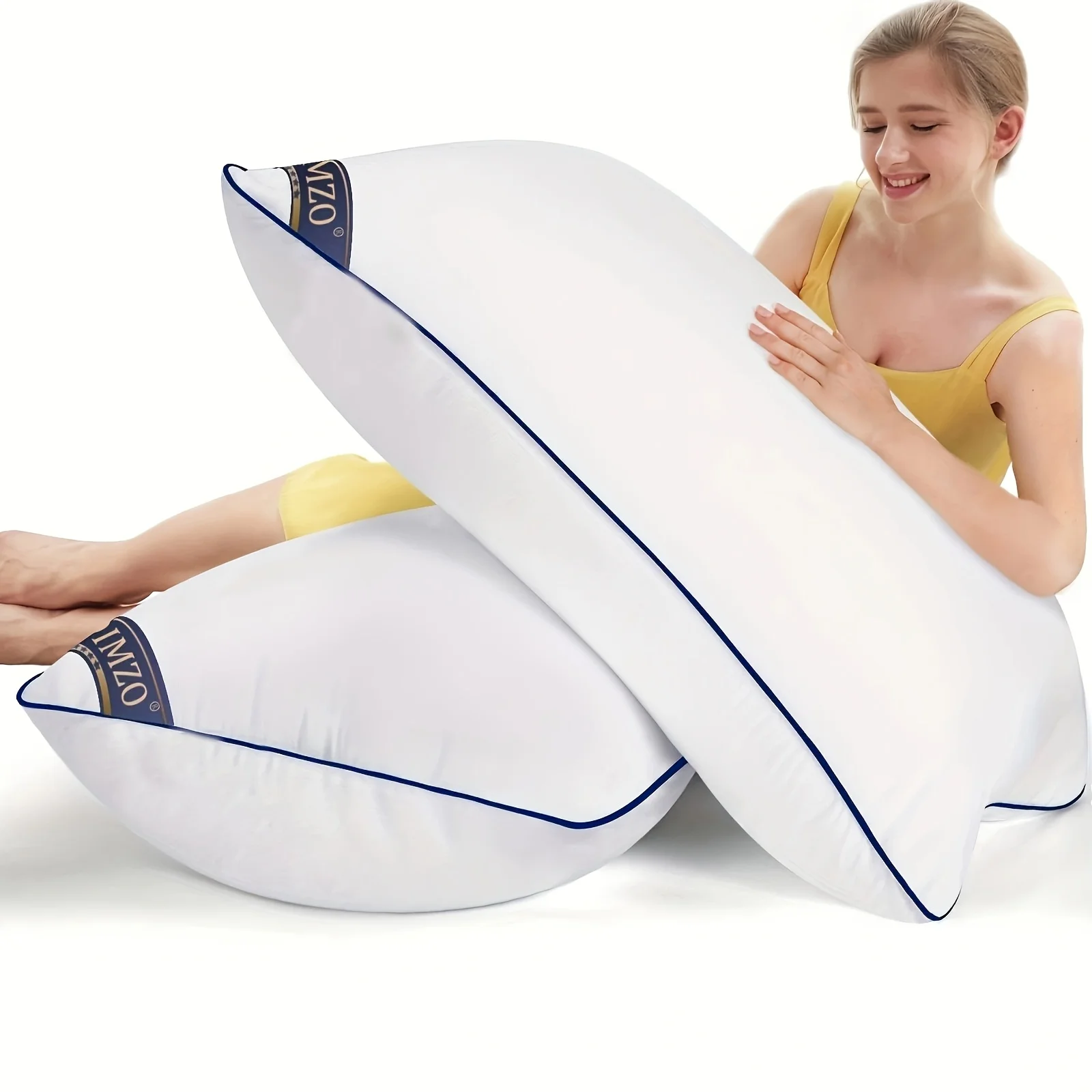 us2/4pcs, Firm Supportive Sleep Pillow, Hotel-Grade Cool-to-the-Touch Feel, Filled with Premium Soft Fiber, Suitable for Back, Stomach, Or Side Sleeping Positions, Ideal Sleep Solution, Valentine's Day Gift, Presidents' Dayd
us2/4pcs, Firm Supportive Sleep Pillow, Hotel-Grade Cool-to-the-Touch Feel, Filled with Premium Soft Fiber, Suitable for Back, Stomach, Or Side Sleeping Positions, Ideal Sleep Solution, Valentine's Day Gift, Presidents' Dayd