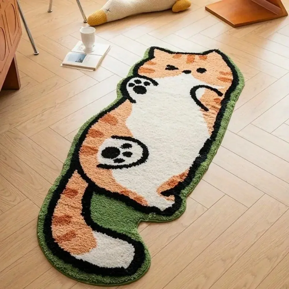 1pc plush carpet with cute cat pattern, suitable for hallway strip, courtyard, living room carpet, home decoration, holiday gift
1pc plush carpet with cute cat pattern, suitable for hallway strip, courtyard, living room carpet, home decoration, holiday gift