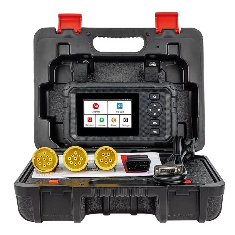 CRP129 HD Полная система Грузовик Диагностический инструмент OBD2 Сканер 24 В Считыватель кодов коммерческих транспортных средств
CRP129 HD Полная система Грузовик Диагностический инструмент OBD2 Сканер 24 В Считыватель кодов коммерческих транспортных средств