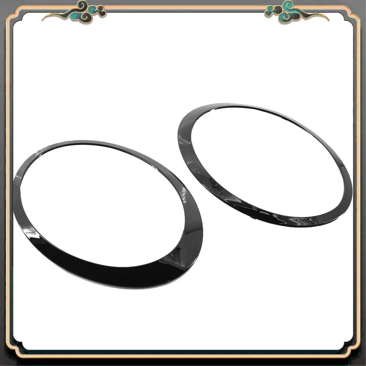 M45K-2PCS Headlight Trim Ring Decor Black Car Accessories For 2014-2019 MINI Cooper S F55 F56 F57
M45K-2PCS Headlight Trim Ring Decor Black Car Accessories For 2014-2019 MINI Cooper S F55 F56 F57