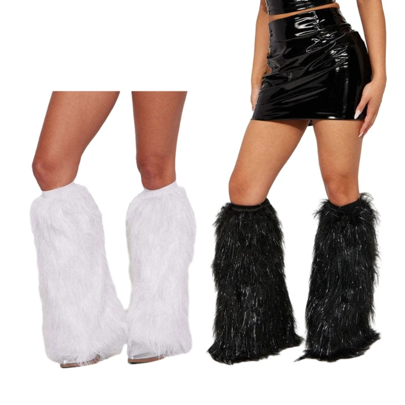 Y2K Faux Furs Leg Warmers for Womens Winter Warm Furs Boot Cuffs Covers,Cozy,Christmas,Halloween,Party, Cosplay Costume
Y2K Faux Furs Leg Warmers for Womens Winter Warm Furs Boot Cuffs Covers,Cozy,Christmas,Halloween,Party, Cosplay Costume