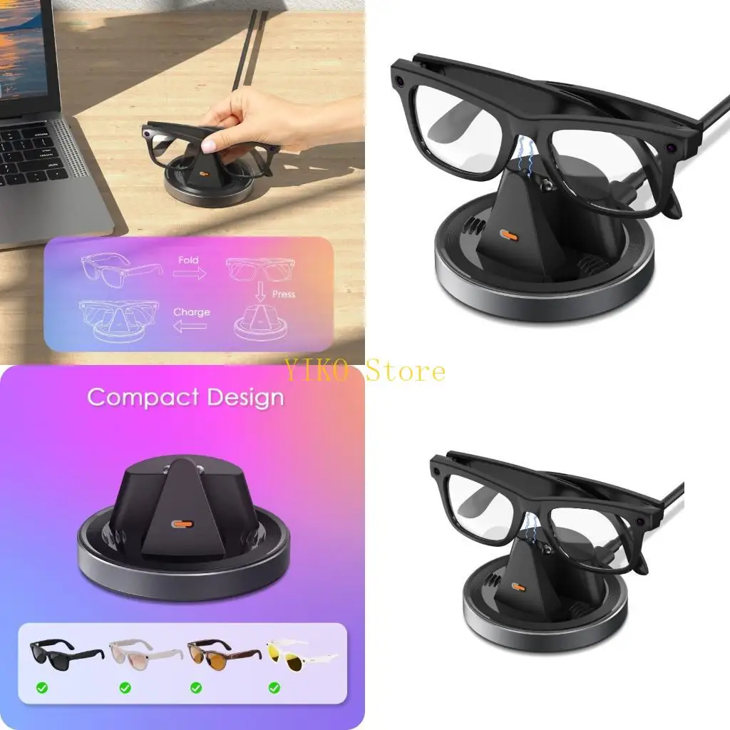 K32C Quick Base Portable Glasses Charging Base Lightweight for Eyewear
K32C Quick Base Portable Glasses Charging Base Lightweight for Eyewear