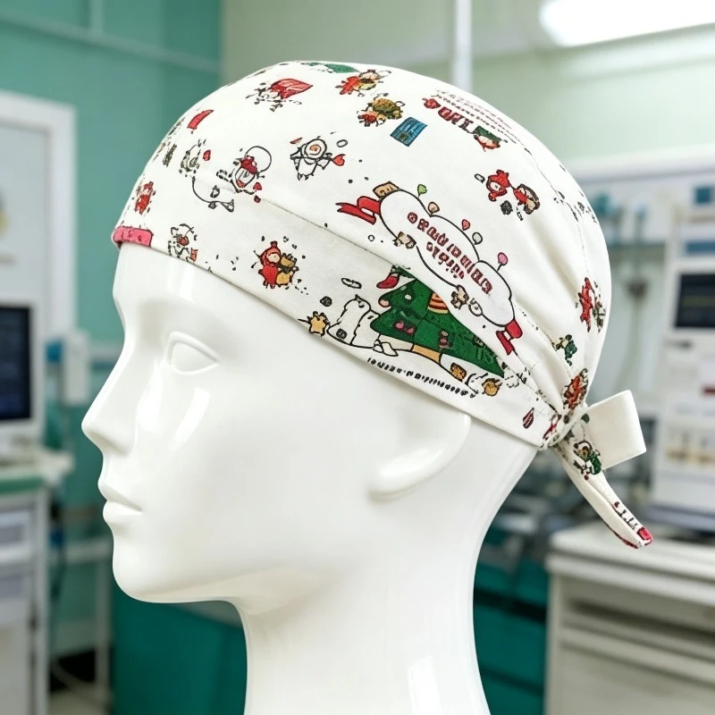 Adjustable Lace Up Surgical Hat with Printing for Operating Room/confinement/dental/oral/beauty Institution Work Hats
Adjustable Lace Up Surgical Hat with Printing for Operating Room/confinement/dental/oral/beauty Institution Work Hats