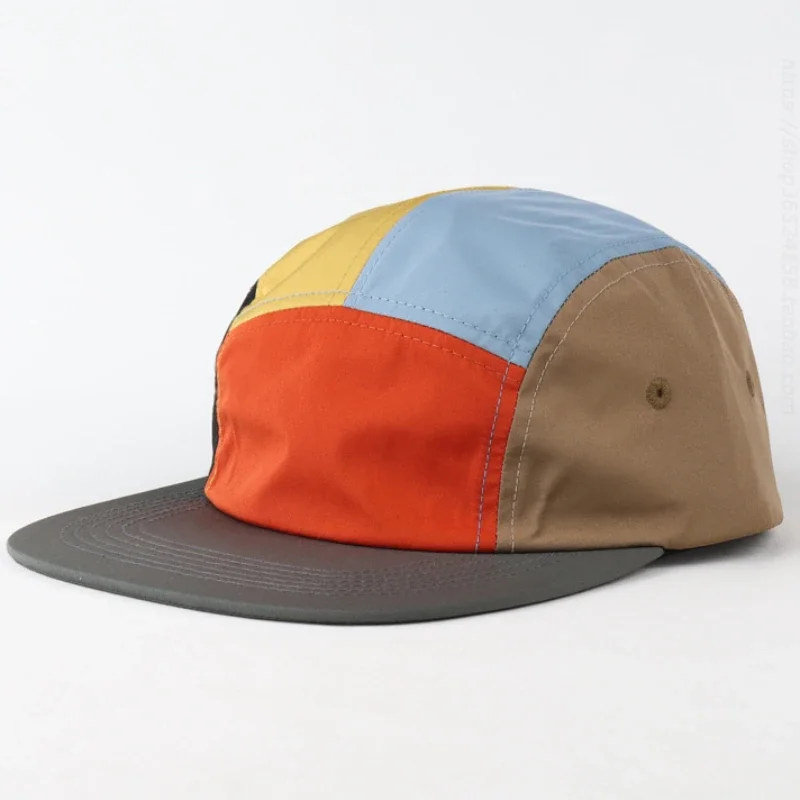 Japanese 5 Panel Color Blocking Baseball Caps Quick-drying Short Brim Hat Unisex Summer Outdoor Sunscreen Versatile Snapback Cap
Japanese 5 Panel Color Blocking Baseball Caps Quick-drying Short Brim Hat Unisex Summer Outdoor Sunscreen Versatile Snapback Cap