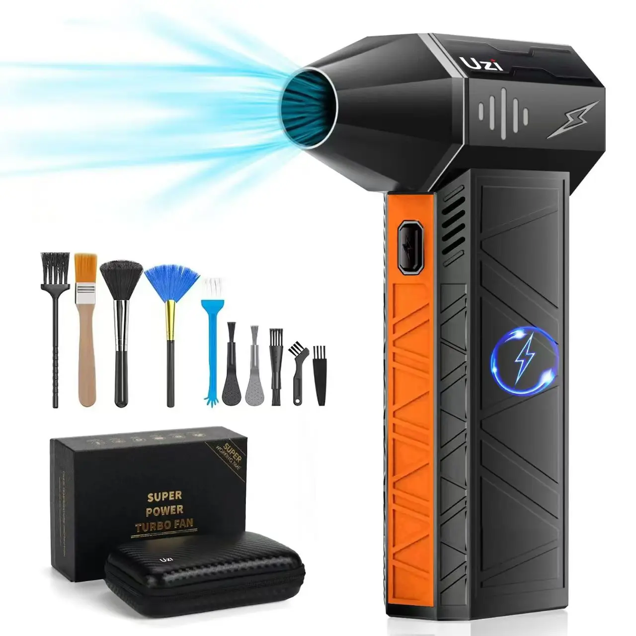 X3ProMax Portable Handheld Turbo Jet Fan,150000RPM Powerful Compressed air Duster for Car Dryer/PC/Home/ Outdoor-hurricane storm
X3ProMax Portable Handheld Turbo Jet Fan,150000RPM Powerful Compressed air Duster for Car Dryer/PC/Home/ Outdoor-hurricane storm