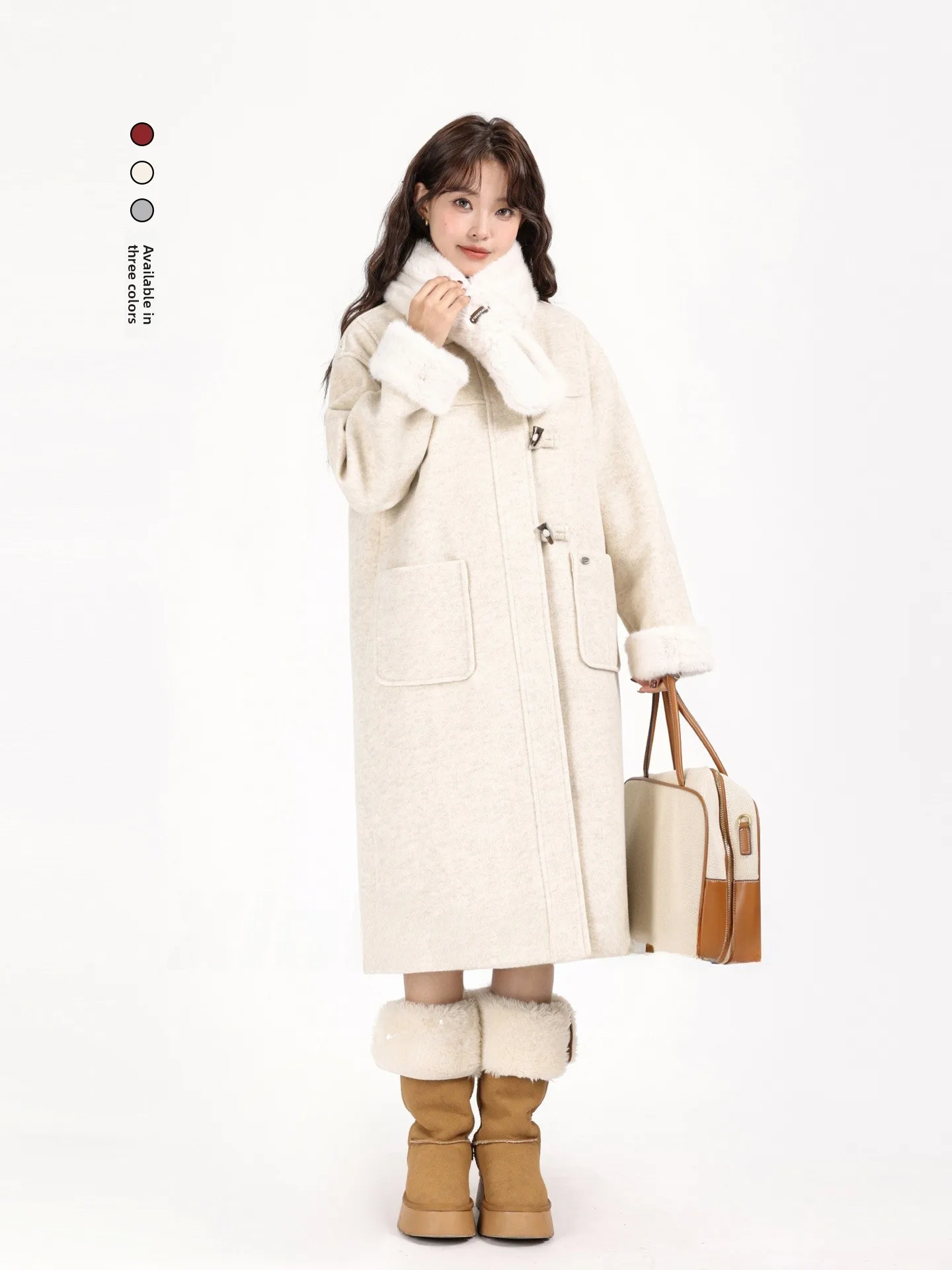 Sli Молодежное универсальное мягкое шерстяное пальто на пуговицах с рогом, зимнее корейское пальто средней длины на подкладке
Sli Молодежное универсальное мягкое шерстяное пальто на пуговицах с рогом, зимнее корейское пальто средней длины на подкладке