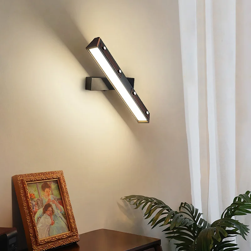 Simple LED Wall Light for Study Bedroom Bedside Living Room Background Modern Black Indoor Wall Lamp Home Decoration Night Light
Simple LED Wall Light for Study Bedroom Bedside Living Room Background Modern Black Indoor Wall Lamp Home Decoration Night Light