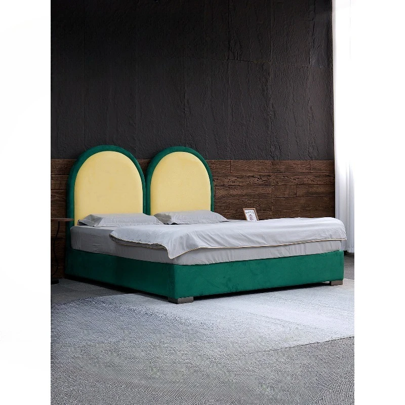 Fleece French retro wind children's bed double bed storage Nordic bed
Fleece French retro wind children's bed double bed storage Nordic bed
