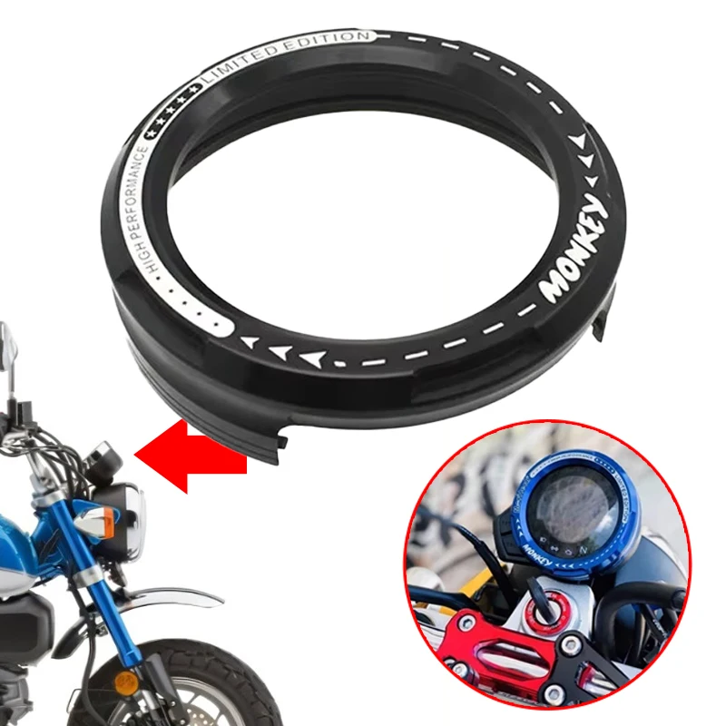 Motorcycle CNC Accessories Speedometer Gauge Instrument Meter Ring Cover Guard Fit For Honda Monkey125 Monkey 125 Z125 2018-2022
Motorcycle CNC Accessories Speedometer Gauge Instrument Meter Ring Cover Guard Fit For Honda Monkey125 Monkey 125 Z125 2018-2022