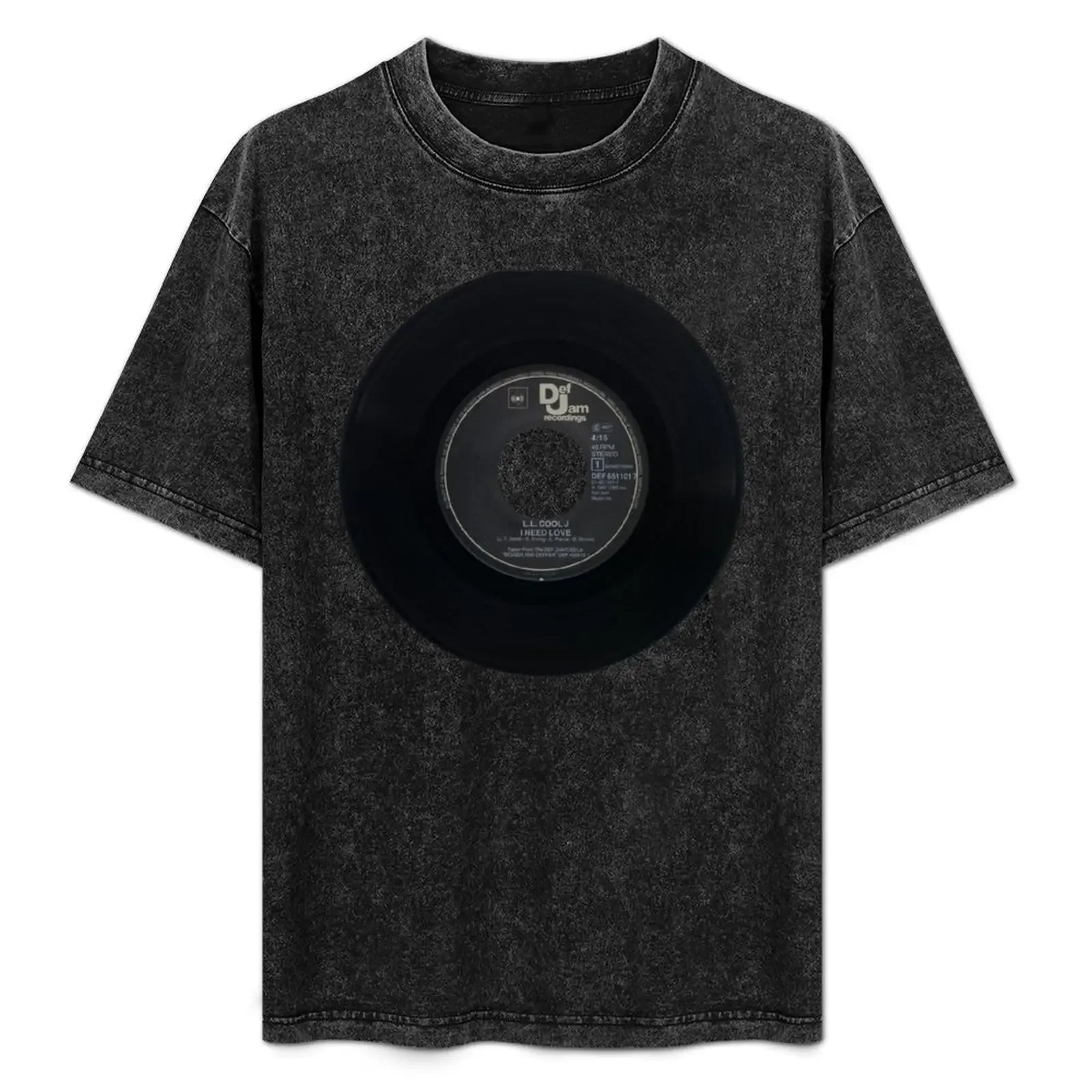I Need Love vinyl single T-Shirt Basic Casual Wear Short Sleeve Top
I Need Love vinyl single T-Shirt Basic Casual Wear Short Sleeve Top