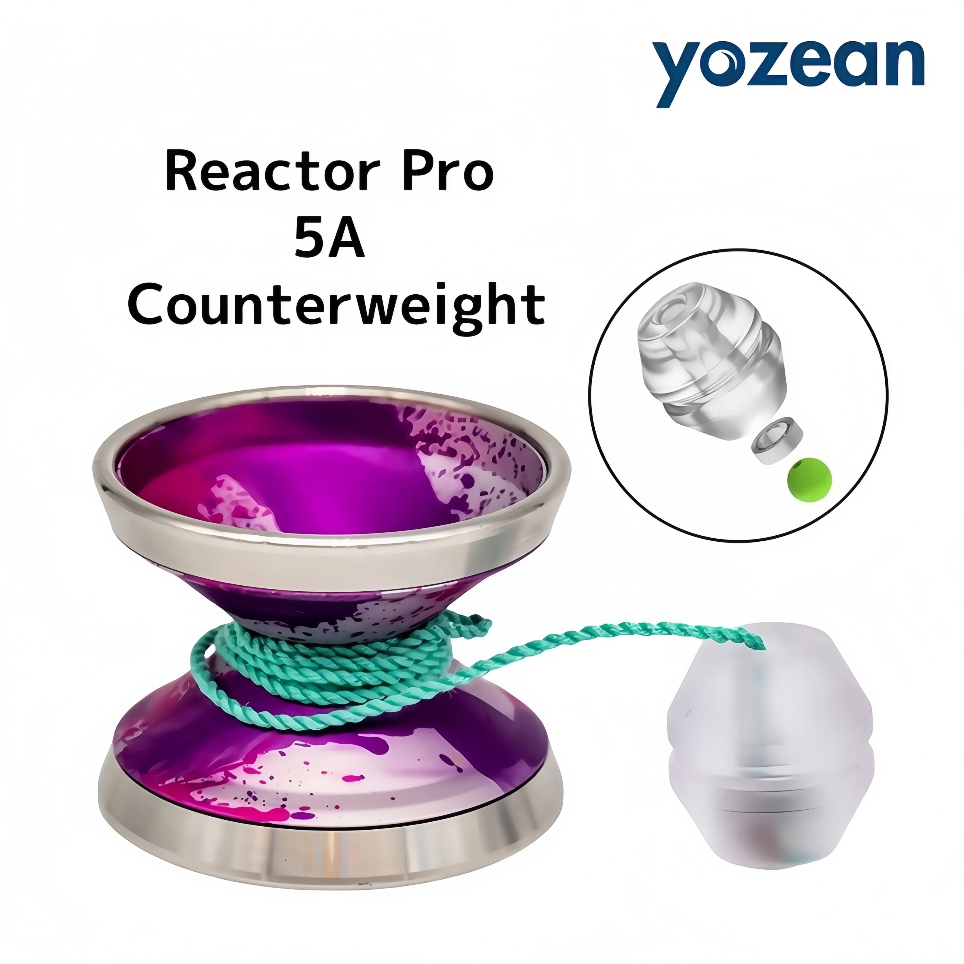 yozean Reactor Pro 5A Counterweight Yoyo Accessories
yozean Reactor Pro 5A Counterweight Yoyo Accessories