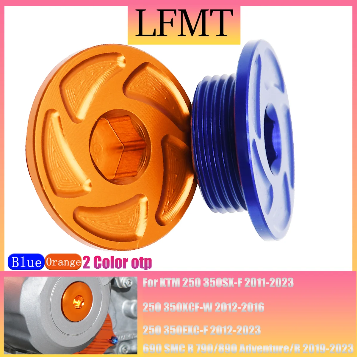 Motorcycle CNC Engine Ignition Cover Plug For KTM SXF XCF XCFW EXCF FREERIDE SMR SMC RC Duke Enduro/R Adventure/S Supermoto/R
Motorcycle CNC Engine Ignition Cover Plug For KTM SXF XCF XCFW EXCF FREERIDE SMR SMC RC Duke Enduro/R Adventure/S Supermoto/R