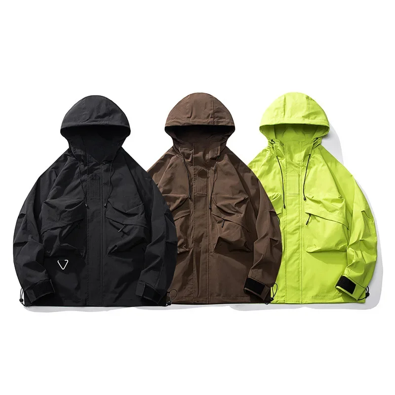 Pop Retro 3D Pocket Hooded Windproof Jackets, Fashionable Loose Couple Casual Outerwear For Men In Spring And Autumn.
Pop Retro 3D Pocket Hooded Windproof Jackets, Fashionable Loose Couple Casual Outerwear For Men In Spring And Autumn.