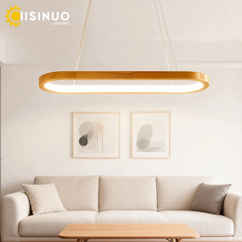 Подвесной светильник из массива дерева в скандинавском стиле, овальный, регулируемый, для столовой, кухни, барной стойки, люстра Luminai
Подвесной светильник из массива дерева в скандинавском стиле, овальный, регулируемый, для столовой, кухни, барной стойки, люстра Luminai