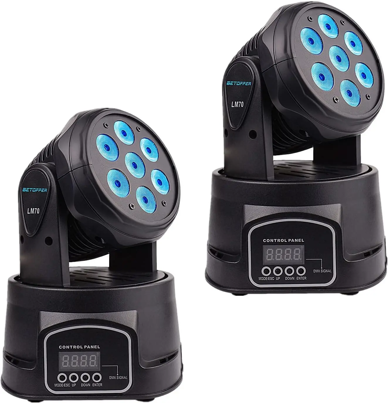Big Dipper 7*8W RGBW 4-в-1, мини-движущаяся головка с 9/14 канальным контроллером, освещение для баров, характеристики мест LM70S, 2 шт.
Big Dipper 7*8W RGBW 4-в-1, мини-движущаяся головка с 9/14 канальным контроллером, освещение для баров, характеристики мест LM70S, 2 шт.