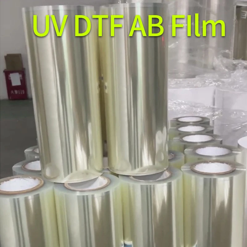 УФ-пленка DTF AB, переводная наклейка, рулонная пленка, УФ-принтер DTF, планшетный принтер с прямой печатью, 30 см x 100 м, 60 см, 6050 BF700 KY-H303UV 
УФ-пленка DTF AB, переводная наклейка, рулонная пленка, УФ-принтер DTF, планшетный принтер с прямой печатью, 30 см x 100 м, 60 см, 6050 BF700 KY-H303UV