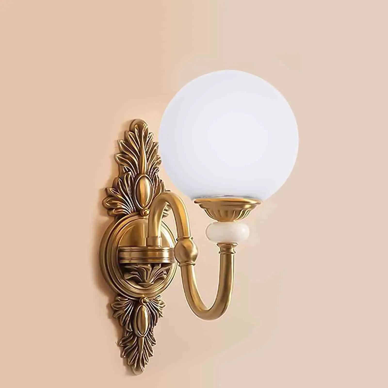 White Frosted Glass Globe Lamp Shade E27 100Mm for Ceiling Pendant Chandelier Wall Lamp Fixture Replacement Soft Ambient
White Frosted Glass Globe Lamp Shade E27 100Mm for Ceiling Pendant Chandelier Wall Lamp Fixture Replacement Soft Ambient