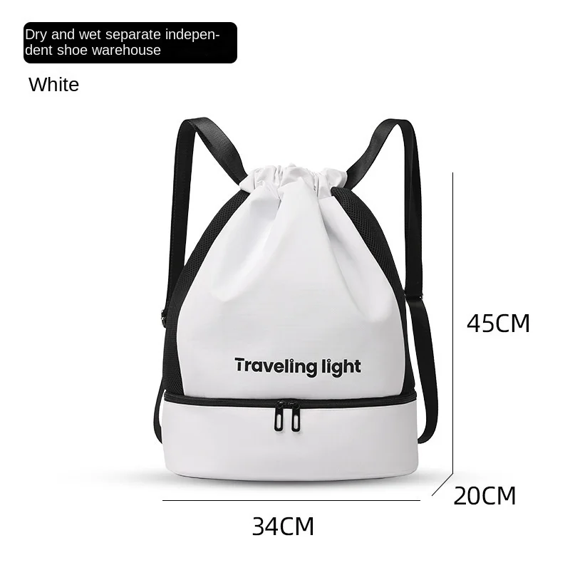 Drawstring Sports Fitness Backpack For Students Dry Wet Separation Swimming Shoulder Bag Short Trip Waterproof Portable 2025
Drawstring Sports Fitness Backpack For Students Dry Wet Separation Swimming Shoulder Bag Short Trip Waterproof Portable 2025