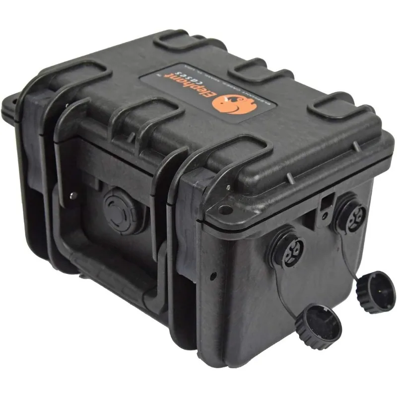 Elephant B100D2 Kayak Battery Box Waterproof Battery Enclosure for Powering GPS,Fish Finders, Aerator Pump (2 pin Dual) 
Elephant B100D2 Kayak Battery Box Waterproof Battery Enclosure for Powering GPS,Fish Finders, Aerator Pump (2 pin Dual)