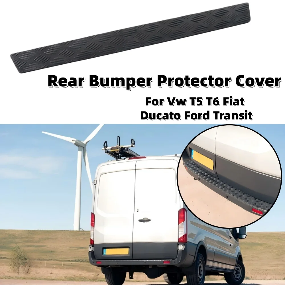 RV Rear Bumper Protector Cover Guard Camper Van Rubber Adhesive Non-Slip Bumper Mat For Vw T5 T6 Fiat Ducato Ford Transit
RV Rear Bumper Protector Cover Guard Camper Van Rubber Adhesive Non-Slip Bumper Mat For Vw T5 T6 Fiat Ducato Ford Transit