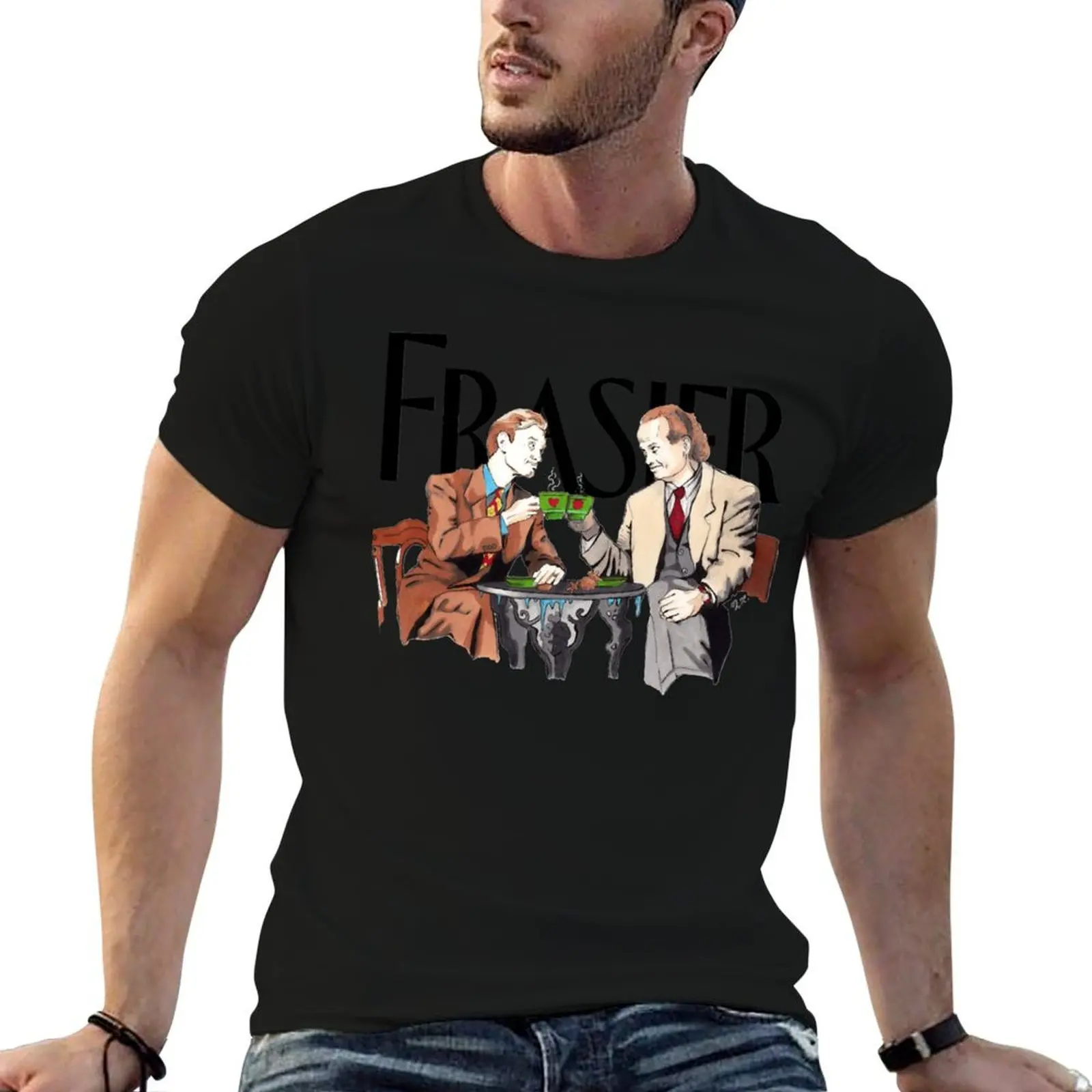 the show shirt t T-Shirt man vintage Essential graphic cotton shirts cotton 100% man shirt frasier t for men t
the show shirt t T-Shirt man vintage Essential graphic cotton shirts cotton 100% man shirt frasier t for men t