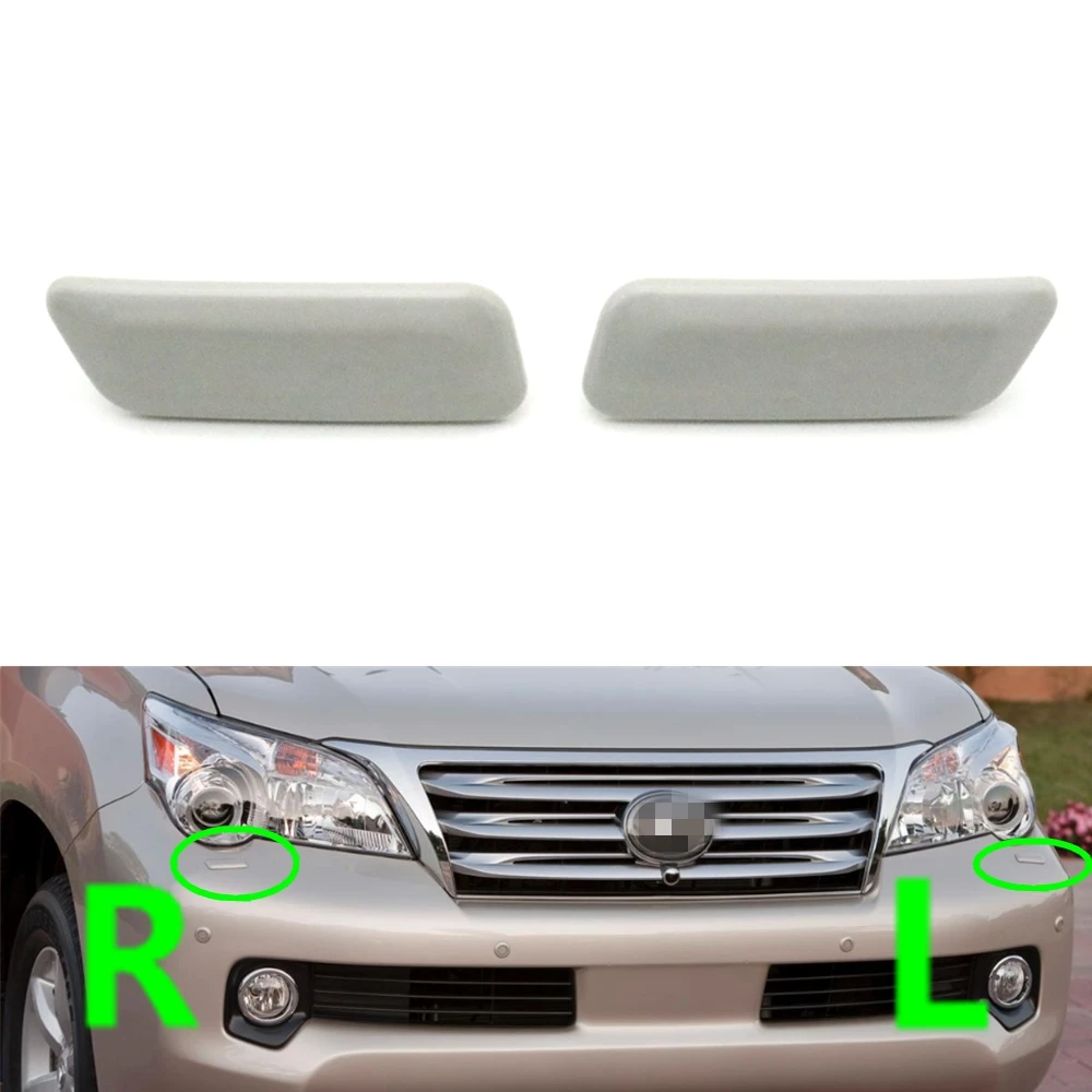 Car Unpainted Headlight Washer Spray Nozzle Cover Headlamp Cleaning Cap For Lexus GX460 2010 2011 2012 2013 85045-60060
Car Unpainted Headlight Washer Spray Nozzle Cover Headlamp Cleaning Cap For Lexus GX460 2010 2011 2012 2013 85045-60060