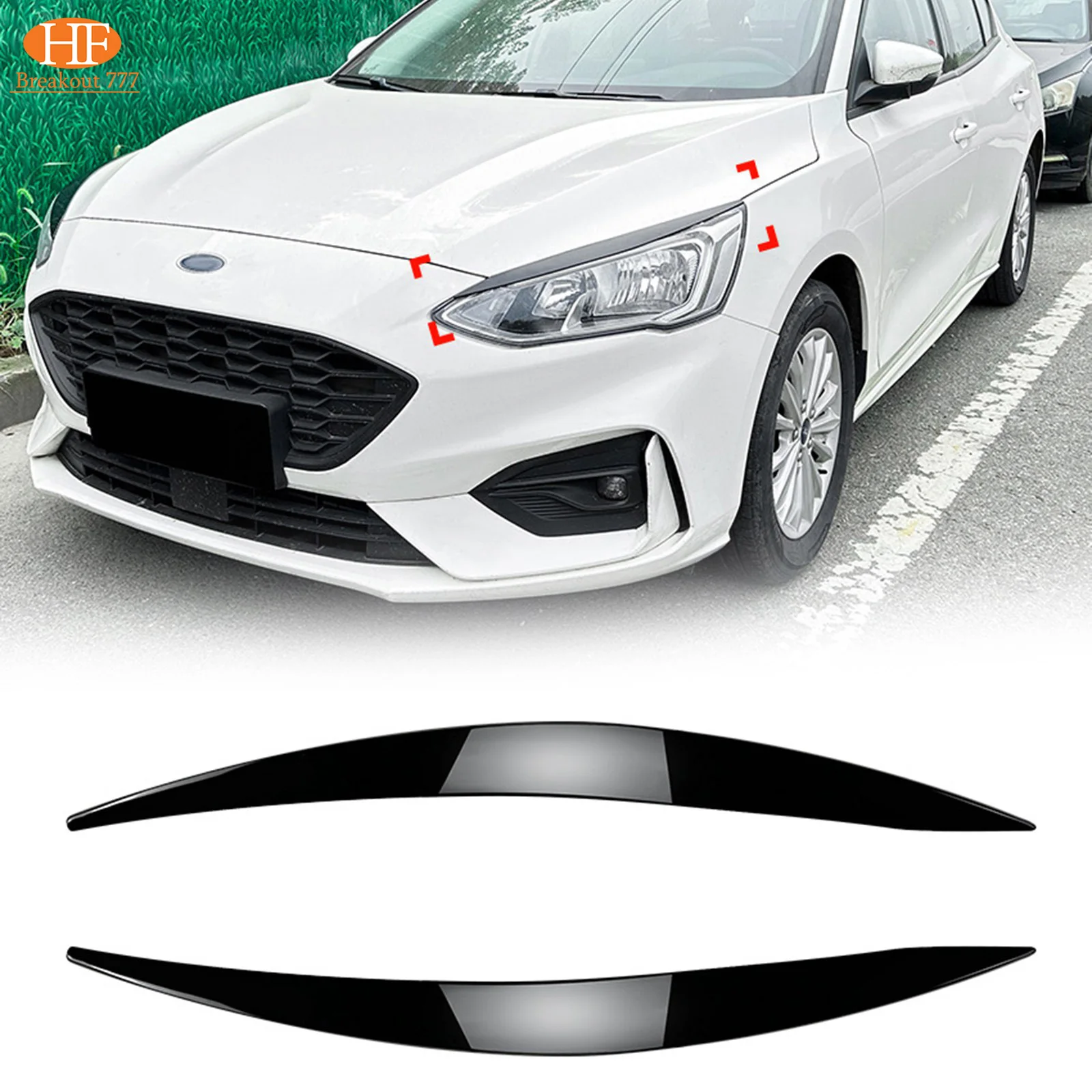 Headlight Eyebrow Eyelid Trim Lamp Cover Sticker Car Accessories For Ford Focus MK4 2019-2021
Headlight Eyebrow Eyelid Trim Lamp Cover Sticker Car Accessories For Ford Focus MK4 2019-2021