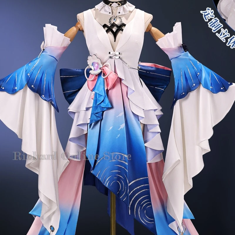 Adulto sexys outfits Hsr Honkai Star Rail Pearl Cosplay Dress Costumes Wig Set Women Game Fancy косплей Ball Gown
Adulto sexys outfits Hsr Honkai Star Rail Pearl Cosplay Dress Costumes Wig Set Women Game Fancy косплей Ball Gown
