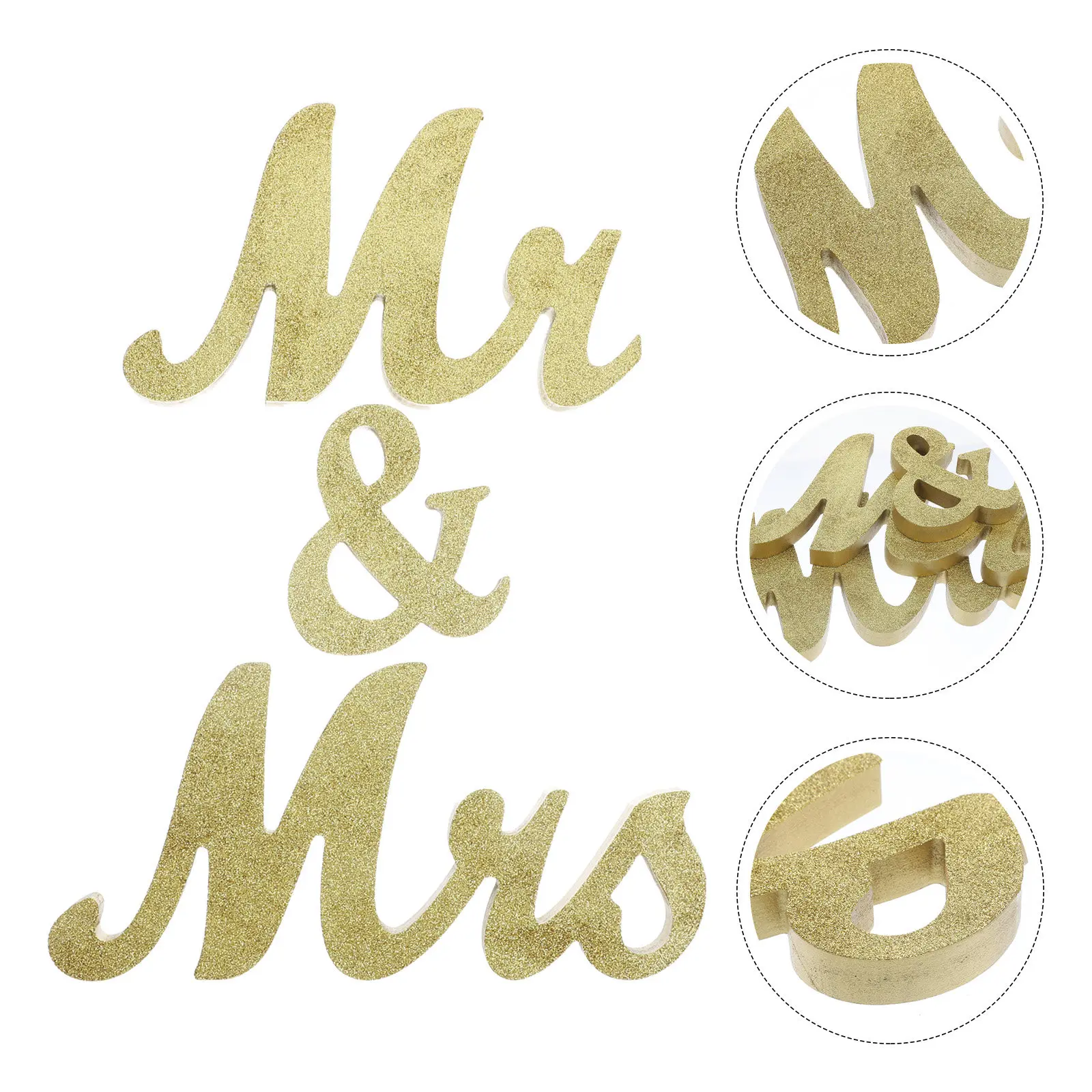 1Set Wedding Table Sign Romantic Mr Mrs Wooden Decoration Lightweight Desktop Centerpiece for Valentine Engagement Party Wedding
1Set Wedding Table Sign Romantic Mr Mrs Wooden Decoration Lightweight Desktop Centerpiece for Valentine Engagement Party Wedding