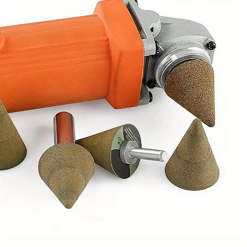 1Pc 50 100 200 Grit Diamond Grinding Wheel Conical Tapered Angle Grinder Stone Carving Pointed Grinding Rod
1Pc 50 100 200 Grit Diamond Grinding Wheel Conical Tapered Angle Grinder Stone Carving Pointed Grinding Rod