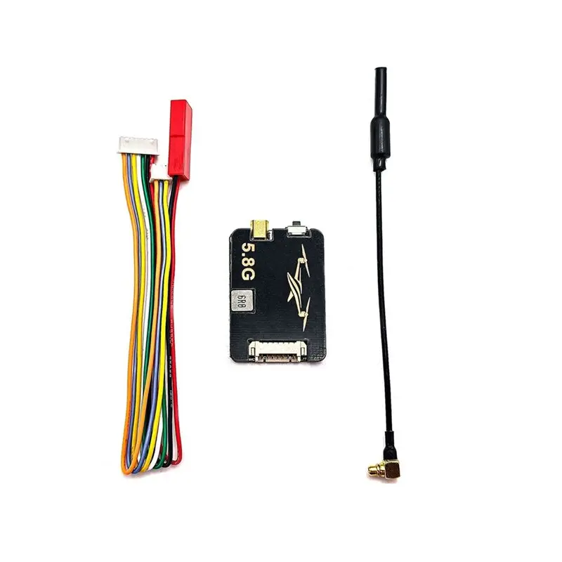 A37T-For FPV Drone Compatible 5.8G 1.2W VTX 48CH High-Power Video Transmission Module MMCX-L Antenna TBS Protocol OSD Configurat
A37T-For FPV Drone Compatible 5.8G 1.2W VTX 48CH High-Power Video Transmission Module MMCX-L Antenna TBS Protocol OSD Configurat