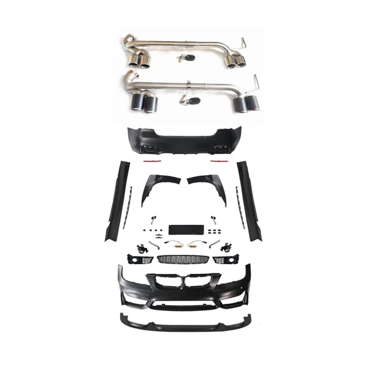 Damei Автозапчасти E90 E92 E93 M3 M4 Стиль Обвесы Передний и задний бампер Боковая юбка Крылья Комплект выхлопной трубы для 2005-2
Damei Автозапчасти E90 E92 E93 M3 M4 Стиль Обвесы Передний и задний бампер Боковая юбка Крылья Комплект выхлопной трубы для 2005-2