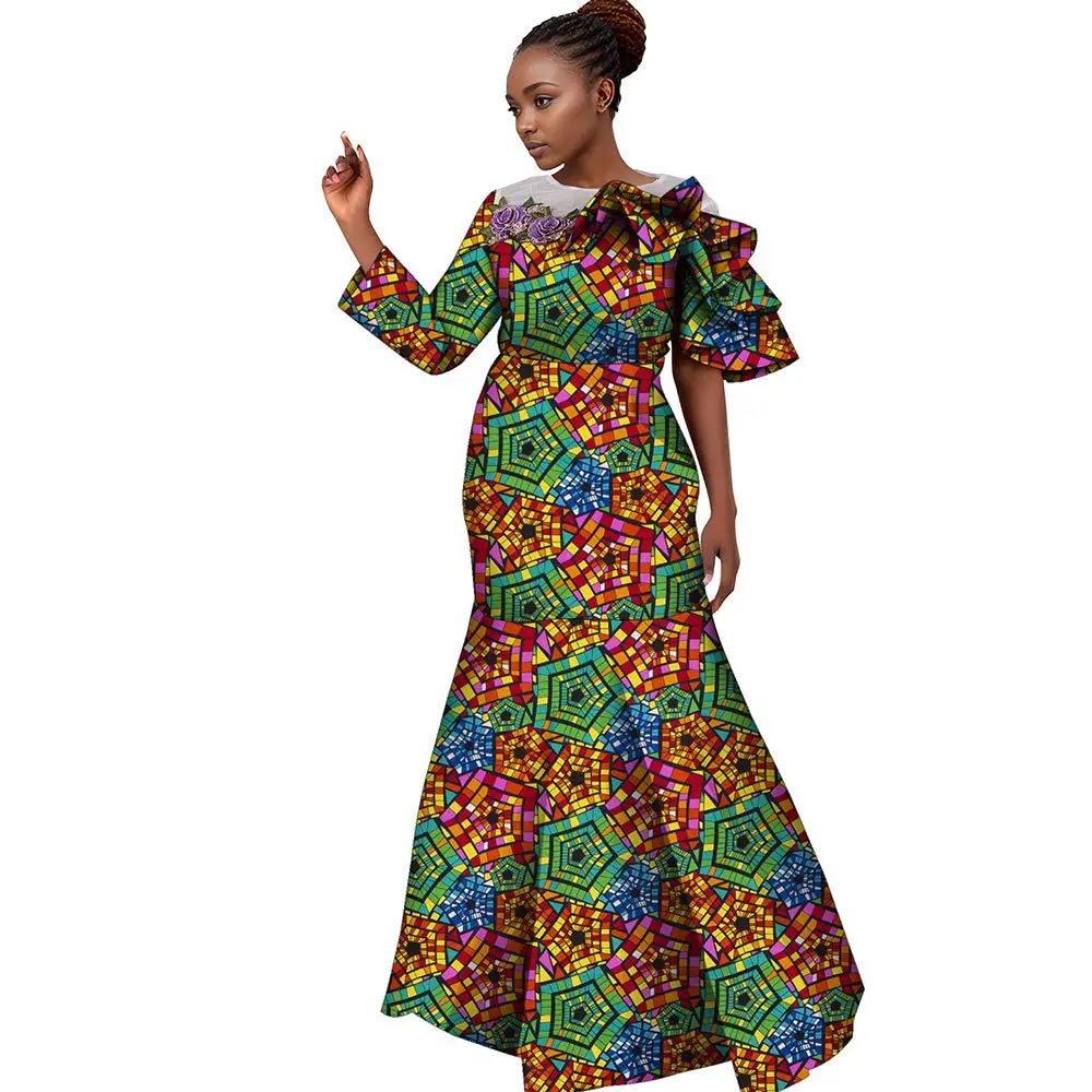 African Clothes for Women Ankara Long Sleeve High Waisted Traditional Outfits Women's Formal Occasion Dresses Party Wedding
African Clothes for Women Ankara Long Sleeve High Waisted Traditional Outfits Women's Formal Occasion Dresses Party Wedding