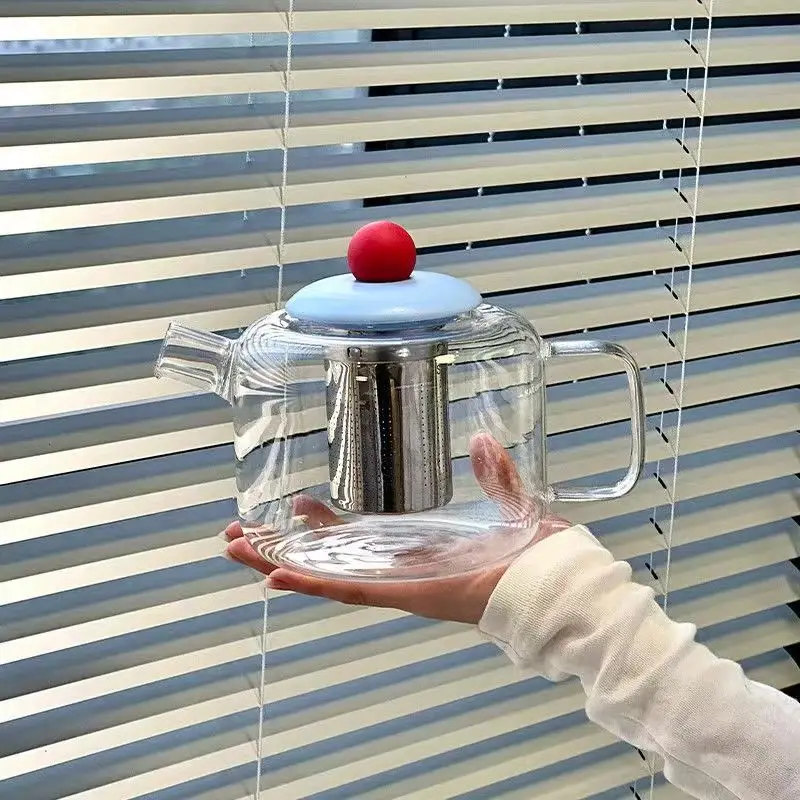 LH cold kettle glass high temperature resistant large capacity food grade transparent teapot household
LH cold kettle glass high temperature resistant large capacity food grade transparent teapot household