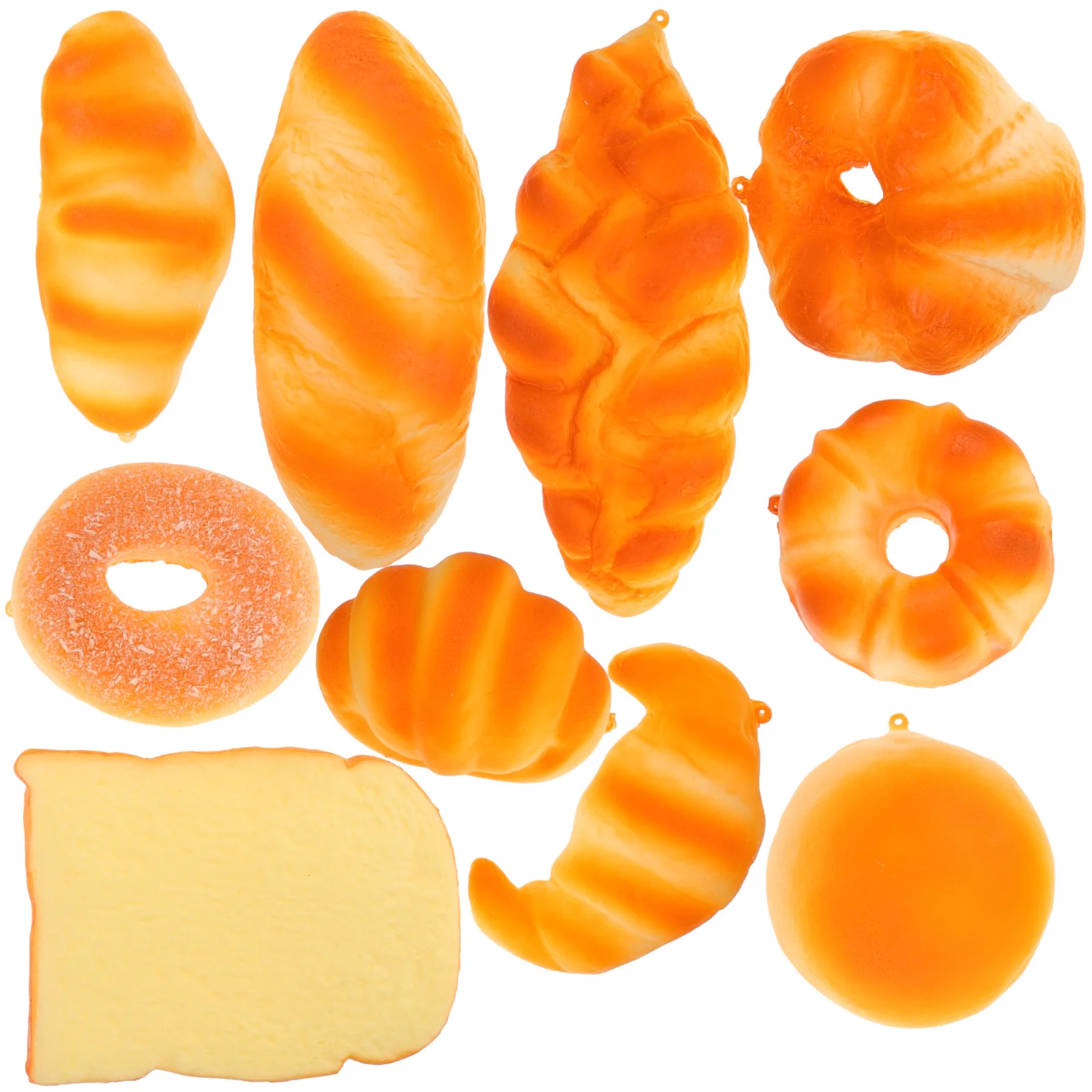 10pcs Simulation Bread Set Lifelike Fake Bread Models Safe Kids Bakery Display Prop Decorative Realistic Multifunctional
10pcs Simulation Bread Set Lifelike Fake Bread Models Safe Kids Bakery Display Prop Decorative Realistic Multifunctional