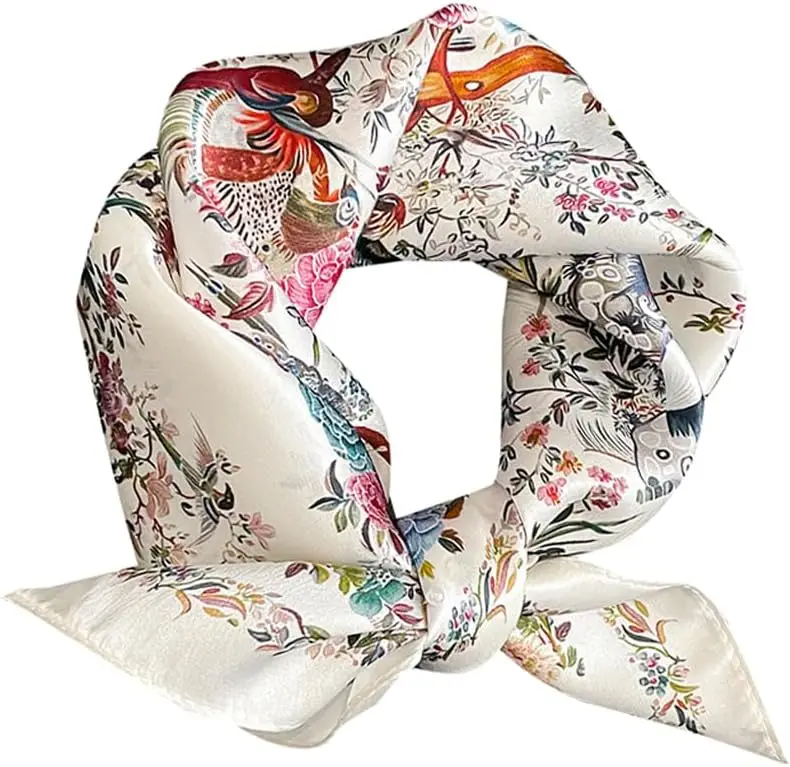 Mulberry Silk Scarfs Neck Scarf 21' Small Square Scarfs hair scarf bandana Neckerchief Headscarf for Women
Mulberry Silk Scarfs Neck Scarf 21' Small Square Scarfs hair scarf bandana Neckerchief Headscarf for Women