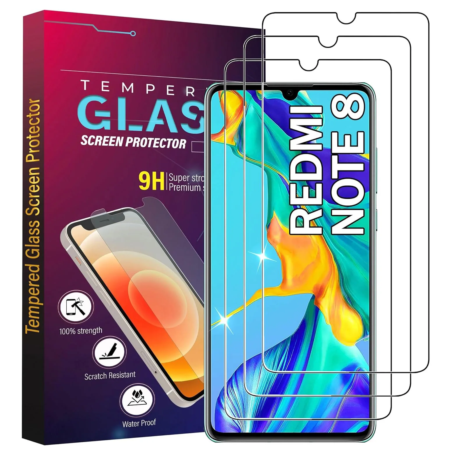 3pcs Tempered Glass Screen Protectors For Xiaomi Redmi Note 8/Note 8 2021/Note 8T/Note 8 Pro Glass Film
3pcs Tempered Glass Screen Protectors For Xiaomi Redmi Note 8/Note 8 2021/Note 8T/Note 8 Pro Glass Film