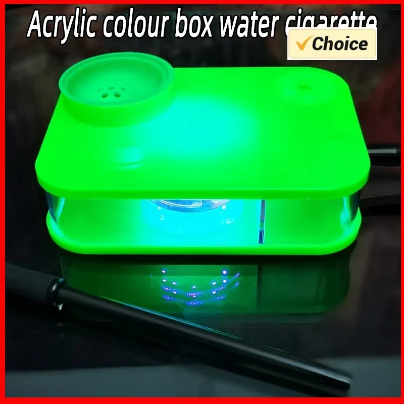 Готовый набор сигарет, акриловая цветная коробка, водная сигарета, кача, водяная трубка, набор для кальяна Chicha, аксессуары, акриловый кальян
Готовый набор сигарет, акриловая цветная коробка, водная сигарета, кача, водяная трубка, набор для кальяна Chicha, аксессуары, акриловый кальян