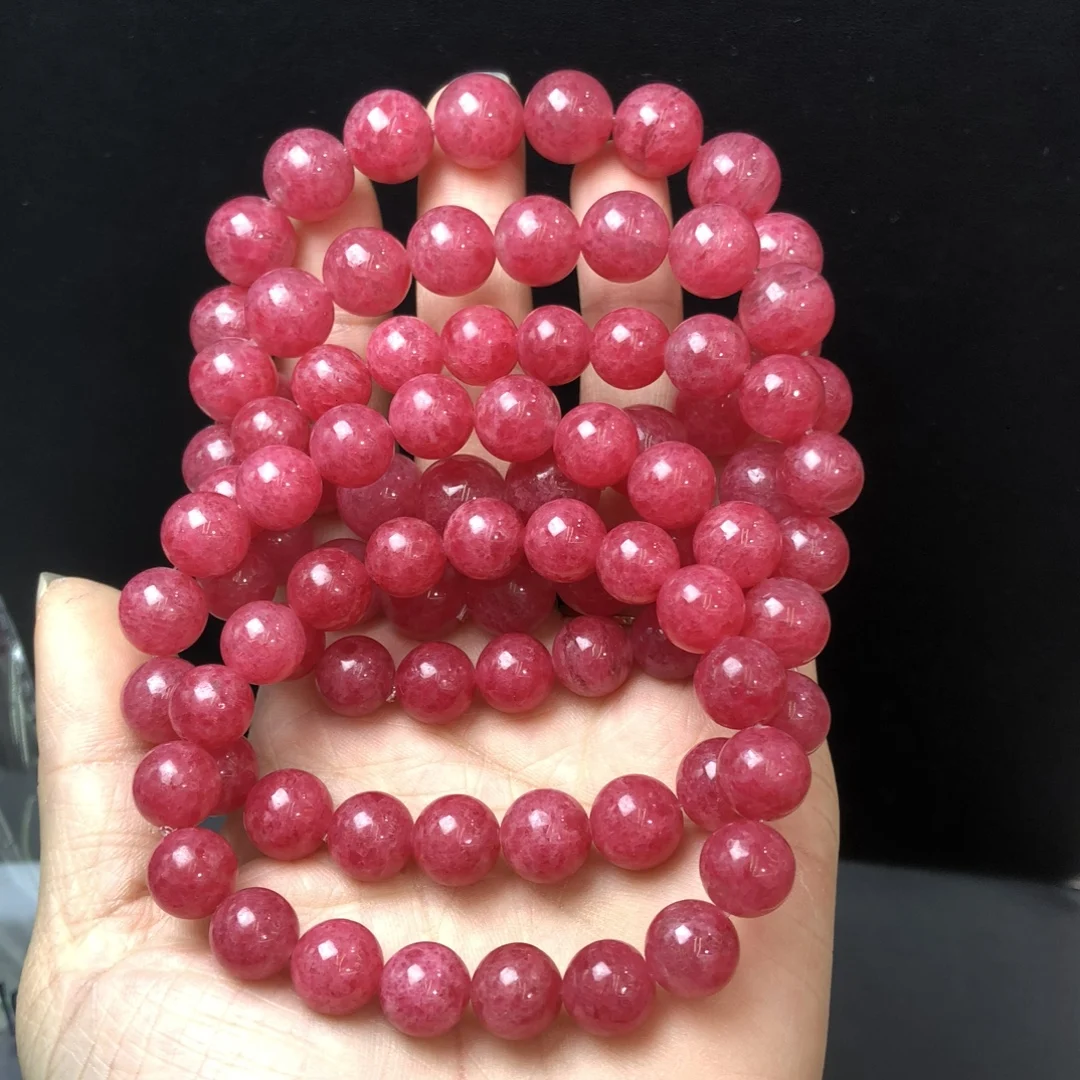 1 Pc Fengbaowu Natural Rhodonite Bracelet Round Beads Reiki Healing Stone Fashion Jewelry Gift For Women
1 Pc Fengbaowu Natural Rhodonite Bracelet Round Beads Reiki Healing Stone Fashion Jewelry Gift For Women
