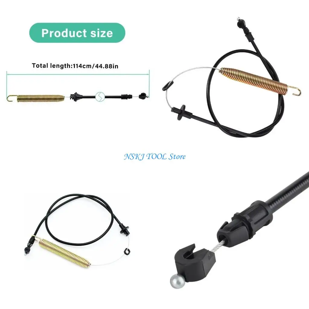 L8RC Mower Deck Engagement Clutch Cable Heavy Duty for LT1000 LT2000 DLT3000 169676
L8RC Mower Deck Engagement Clutch Cable Heavy Duty for LT1000 LT2000 DLT3000 169676