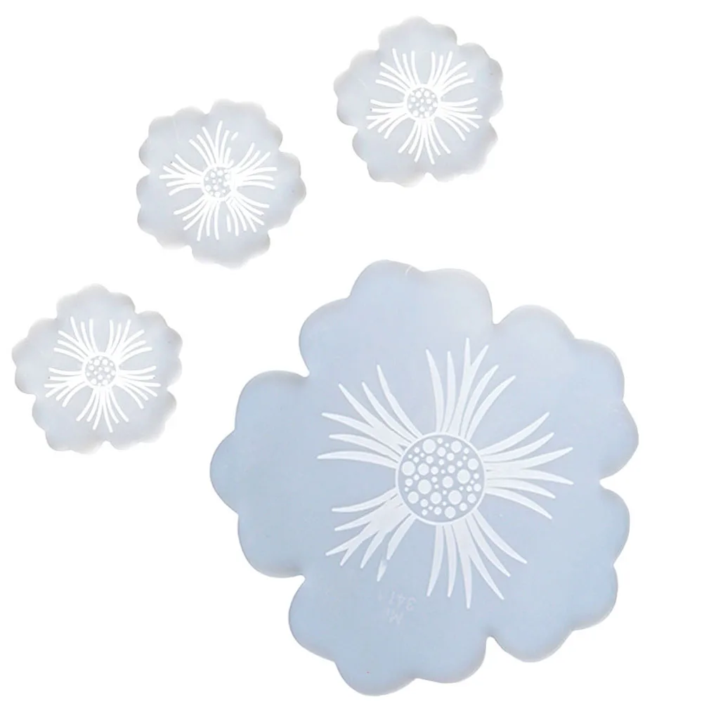 4 pcs Flower Shaped Silicone Coaster Mold DIY Crystal Epoxy Crafts High Transparency Flexible Jewelry Accessories
4 pcs Flower Shaped Silicone Coaster Mold DIY Crystal Epoxy Crafts High Transparency Flexible Jewelry Accessories